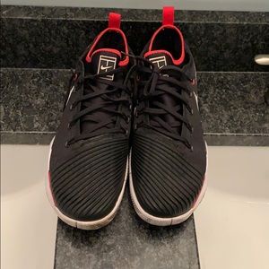 Black Nike shoes